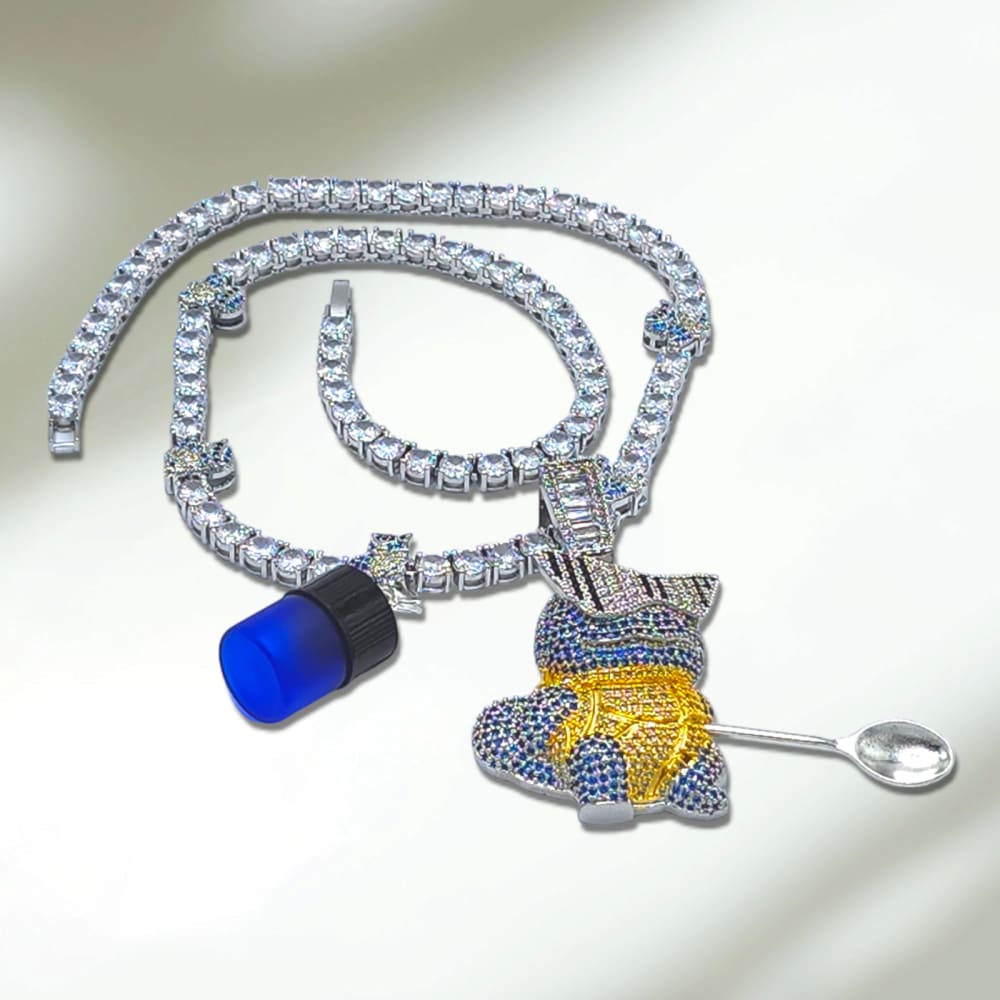 Diamond Water-Type With Zircon Tennis Chain
