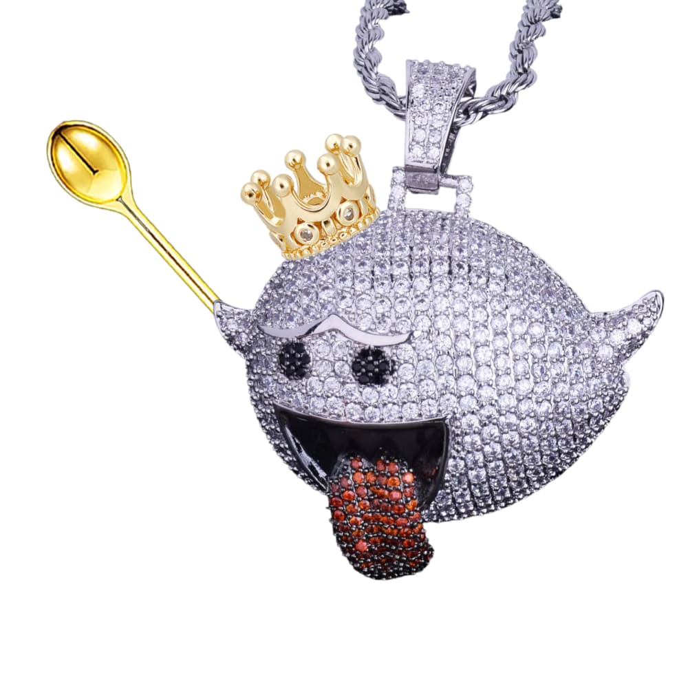 Diamond Boo King Premium Spoon Pendant (Limited Edition)