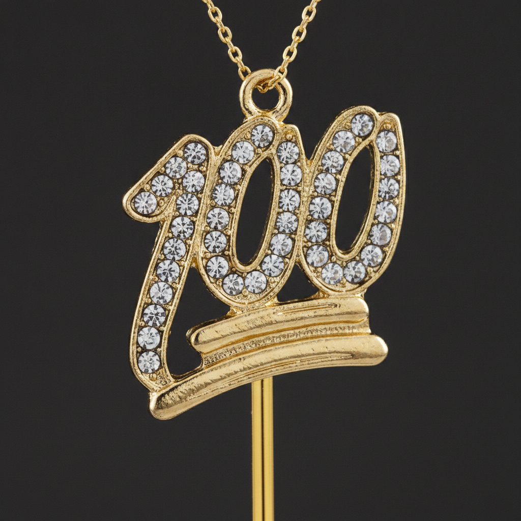 100 Spoon Pendant - Closeup