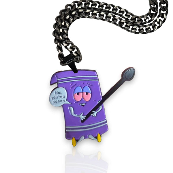 Stoned Towel Spoon Pin/Pendant