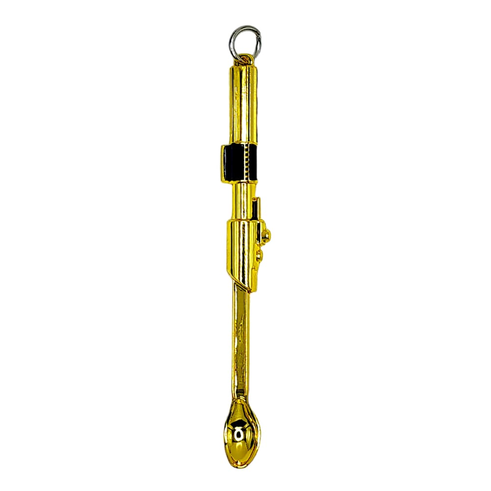 Gold Saber Mini Spoon Pendant