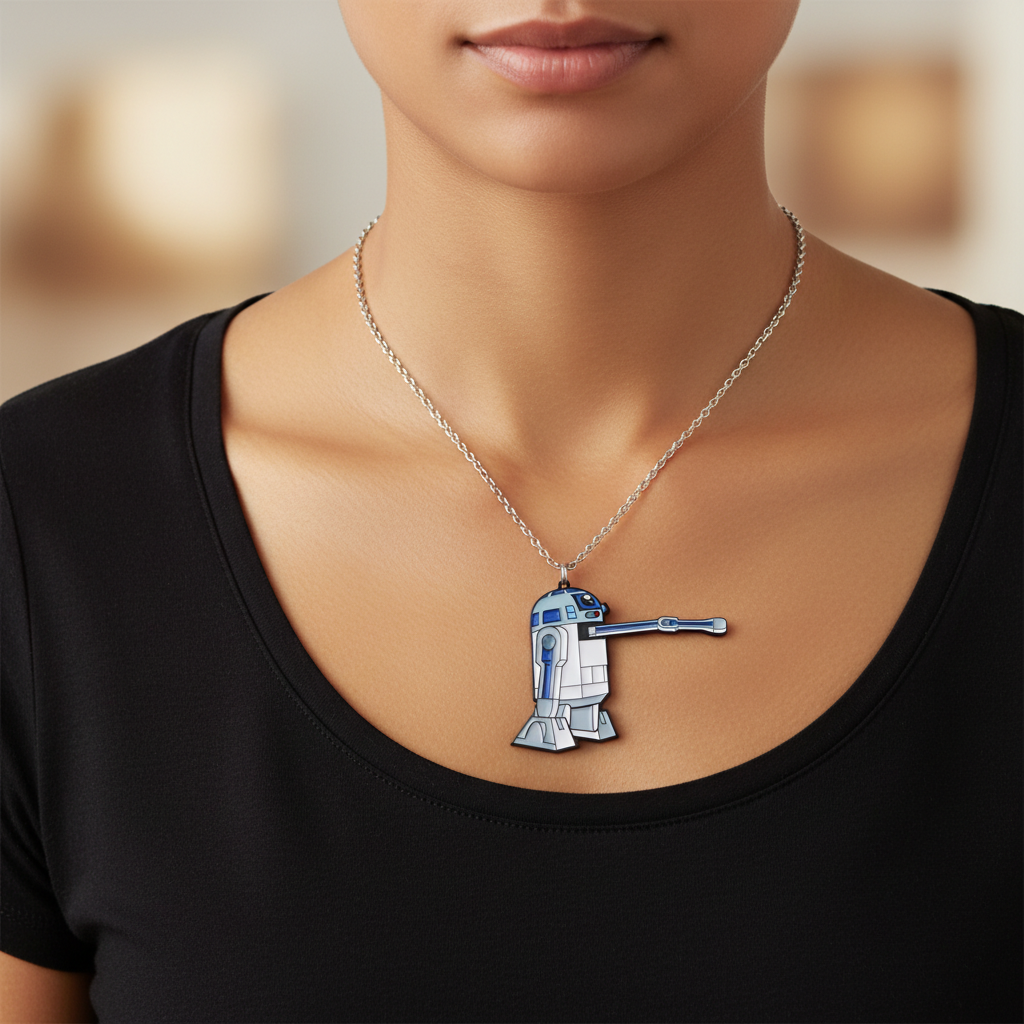 Beep-Boop Spoon Pendant - Lifestyle