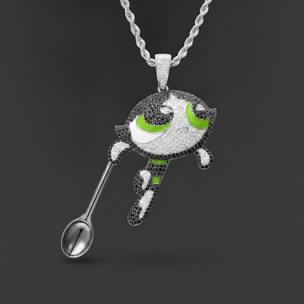 Spice Premium Spoon Pendant - Closeup