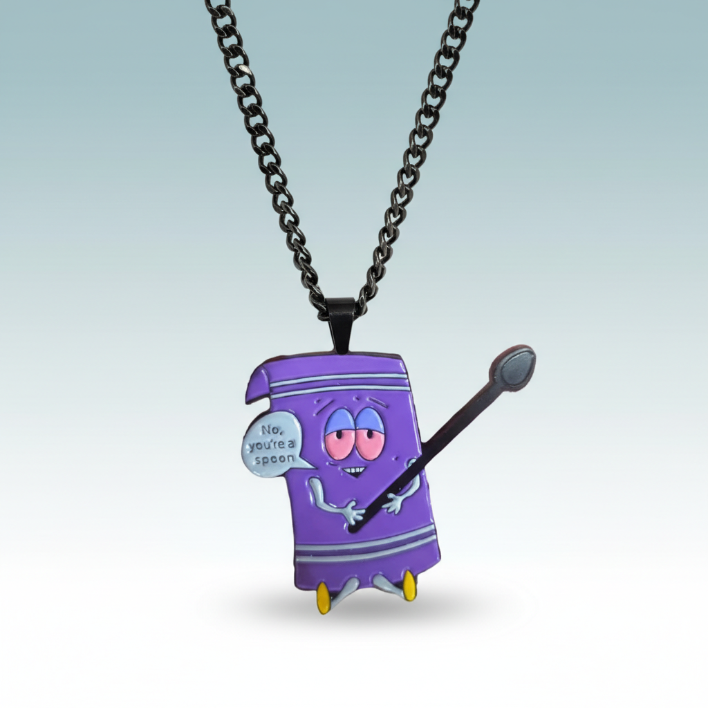 Stoned Towel Spoon Pin/Pendant - Hero