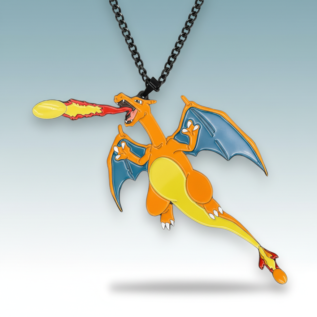 Fire Dragon Spoon Pendant - Hero