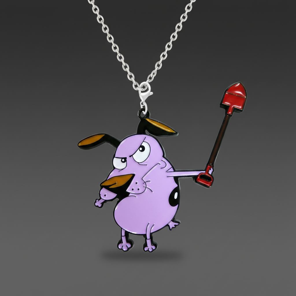 Courage Spoon Pendant - Closeup