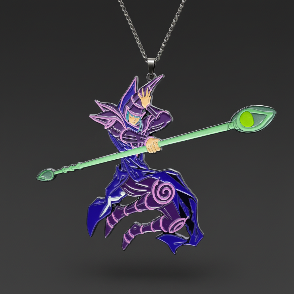 Dark Enchanter Spoon Pendant - Closeup