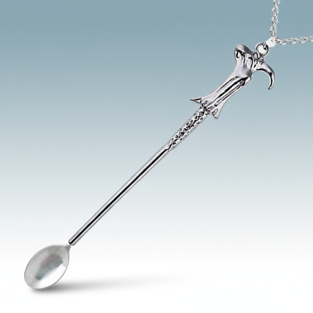 Dark Lord Wand Spoon Necklace - Hero