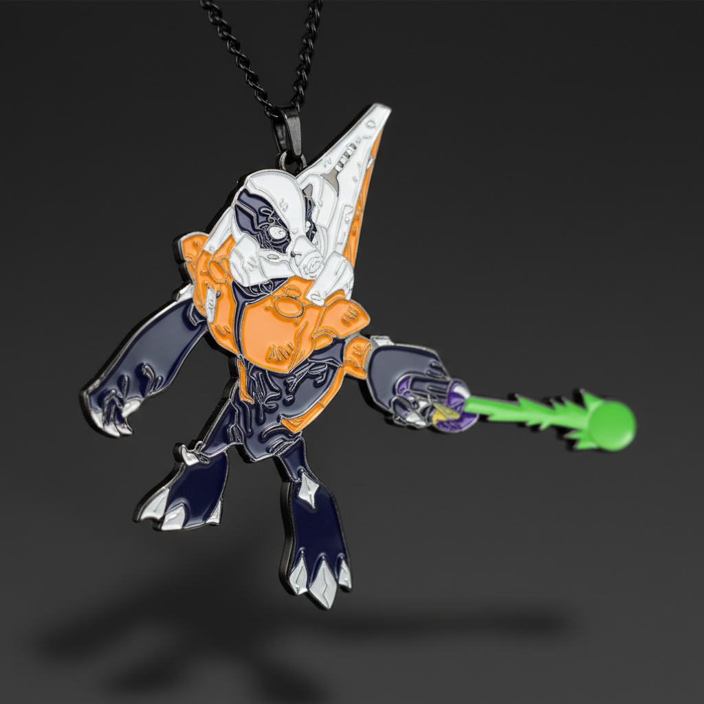 Demon Killer Spoon Pendant - Closeup