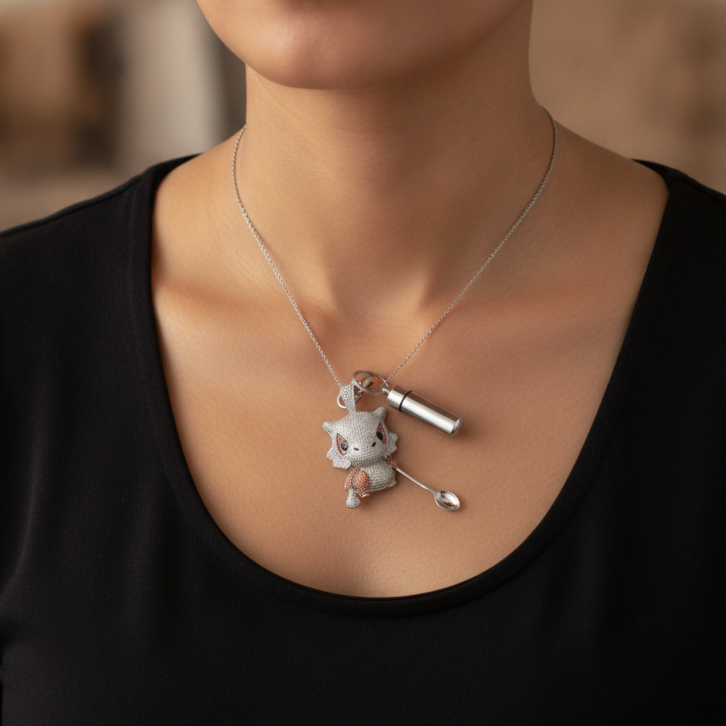 Ground-Type Premium Spoon Pendant - Lifestyle