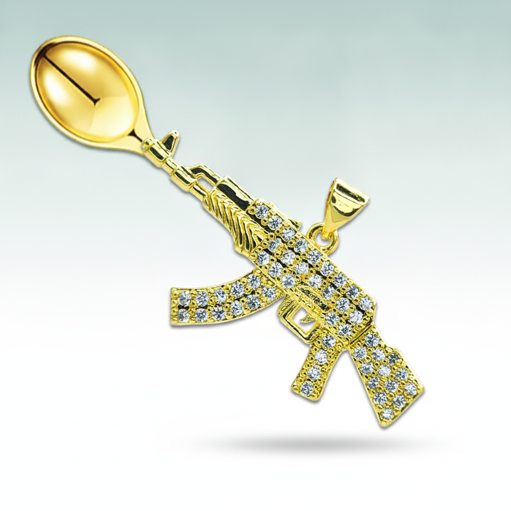 Fat Boy AK47 Spoon Pendant - Hero