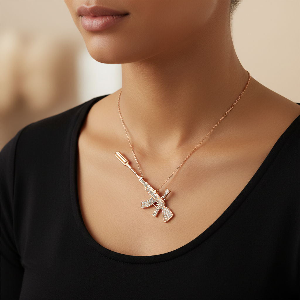 AK47 "OG" Premium Spoon Pendant - Lifestyle