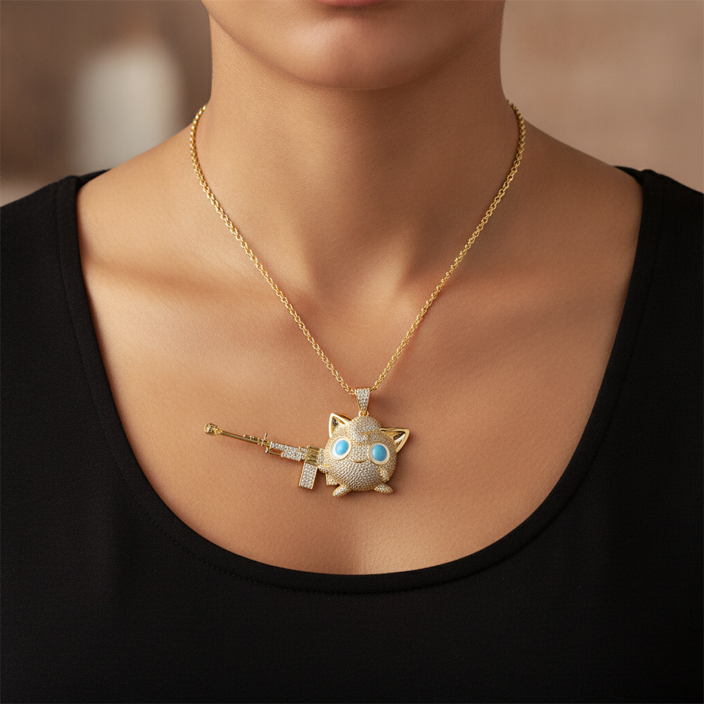 Ballad Blaster Gunslinger Spoon Pendant - Lifestyle