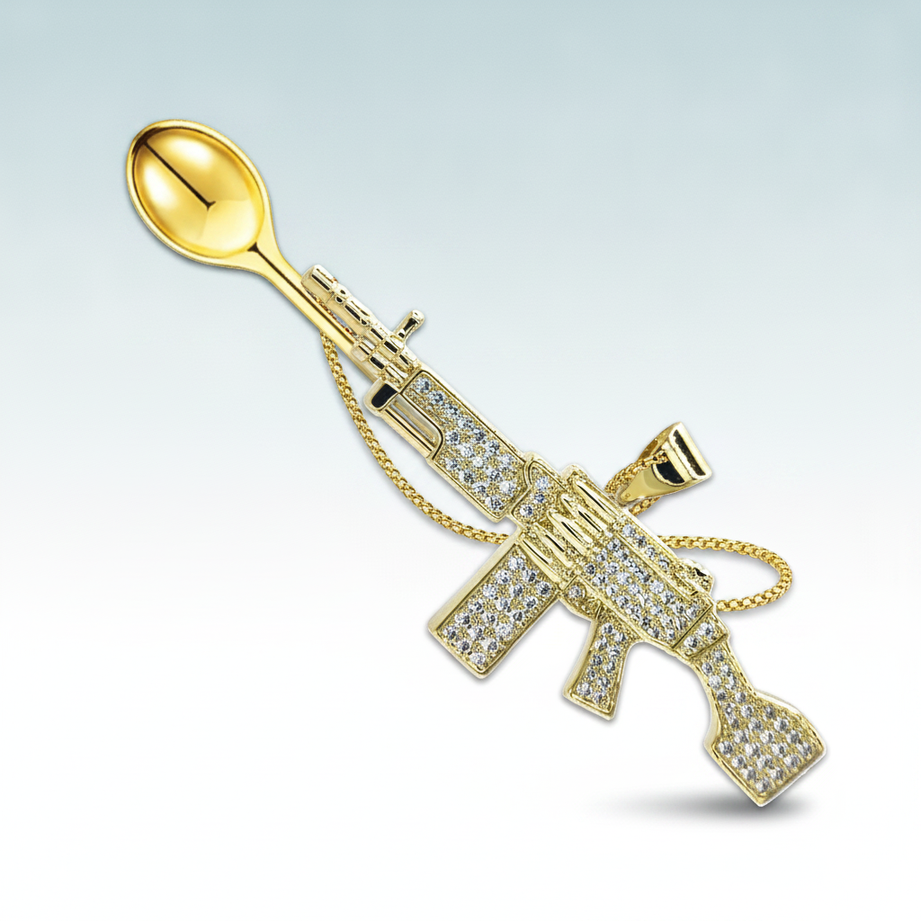 Chainsaw M249 Premium Spoon Pendant - Hero