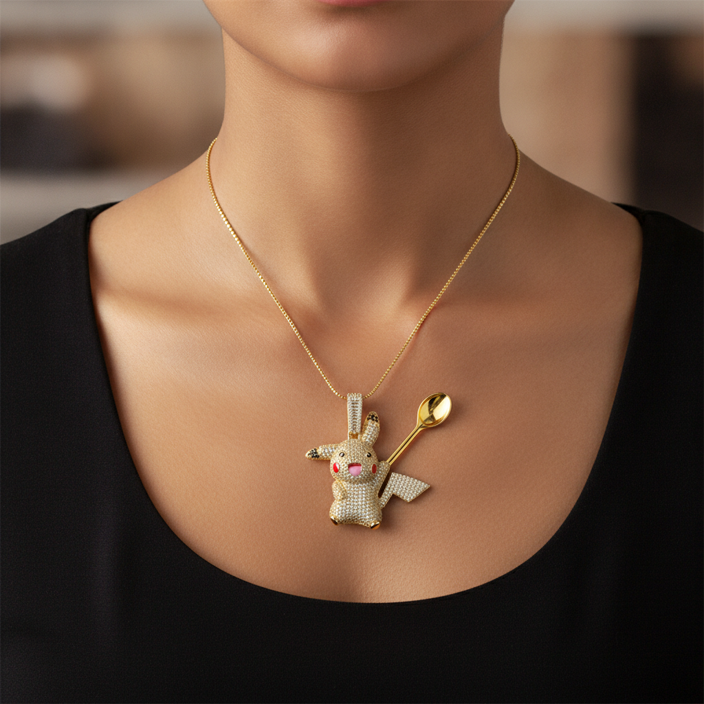 Electric-Type 2 Premium Spoon Pendant - Lifestyle