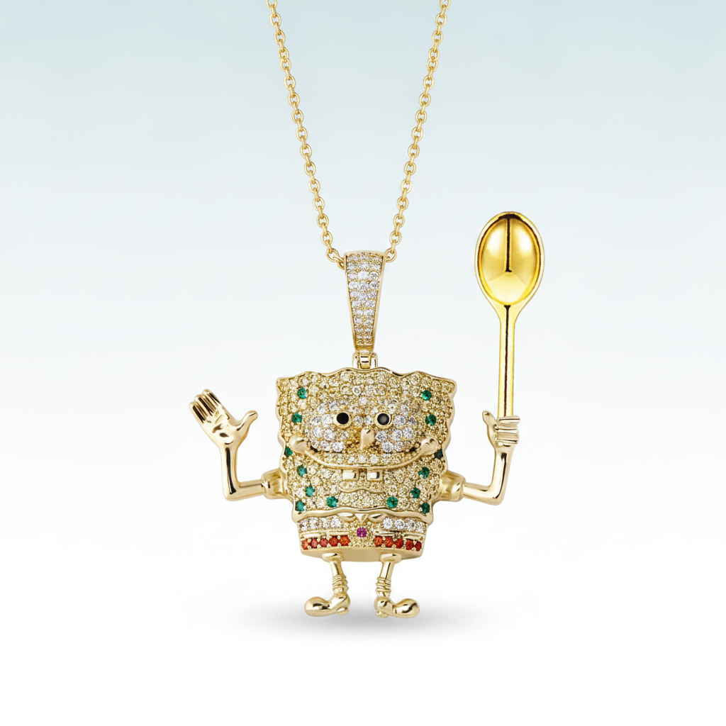 Fry Cook Spoon Pendant - Hero
