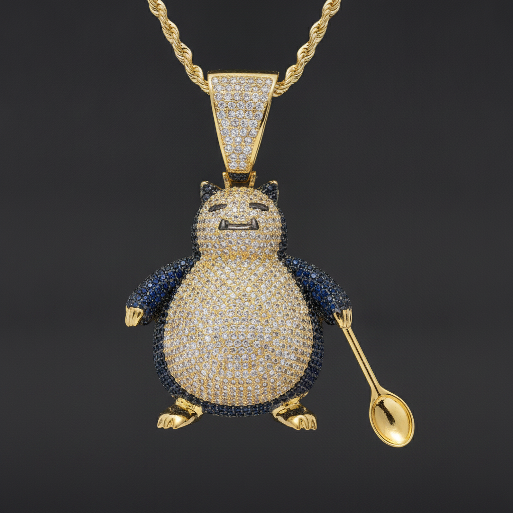 Munchies Premium Spoon Pendant - Closeup