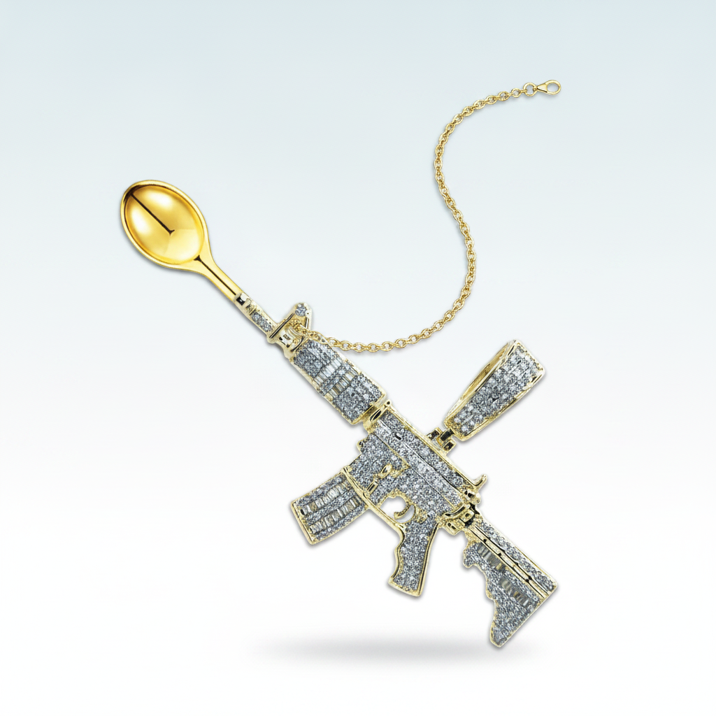 Five5six M4A1 Premium Spoon Pendant - Hero