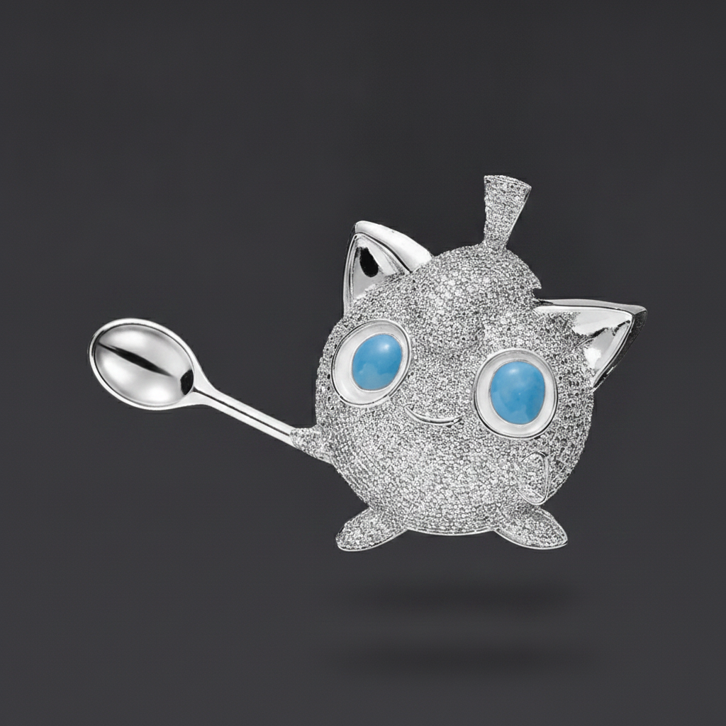 Fairy-Type Premium Spoon Pendant - Closeup