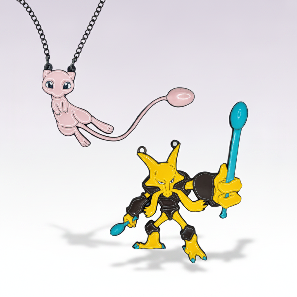 Hypnotist & Mystical Cat Spoon Pendant - Hero