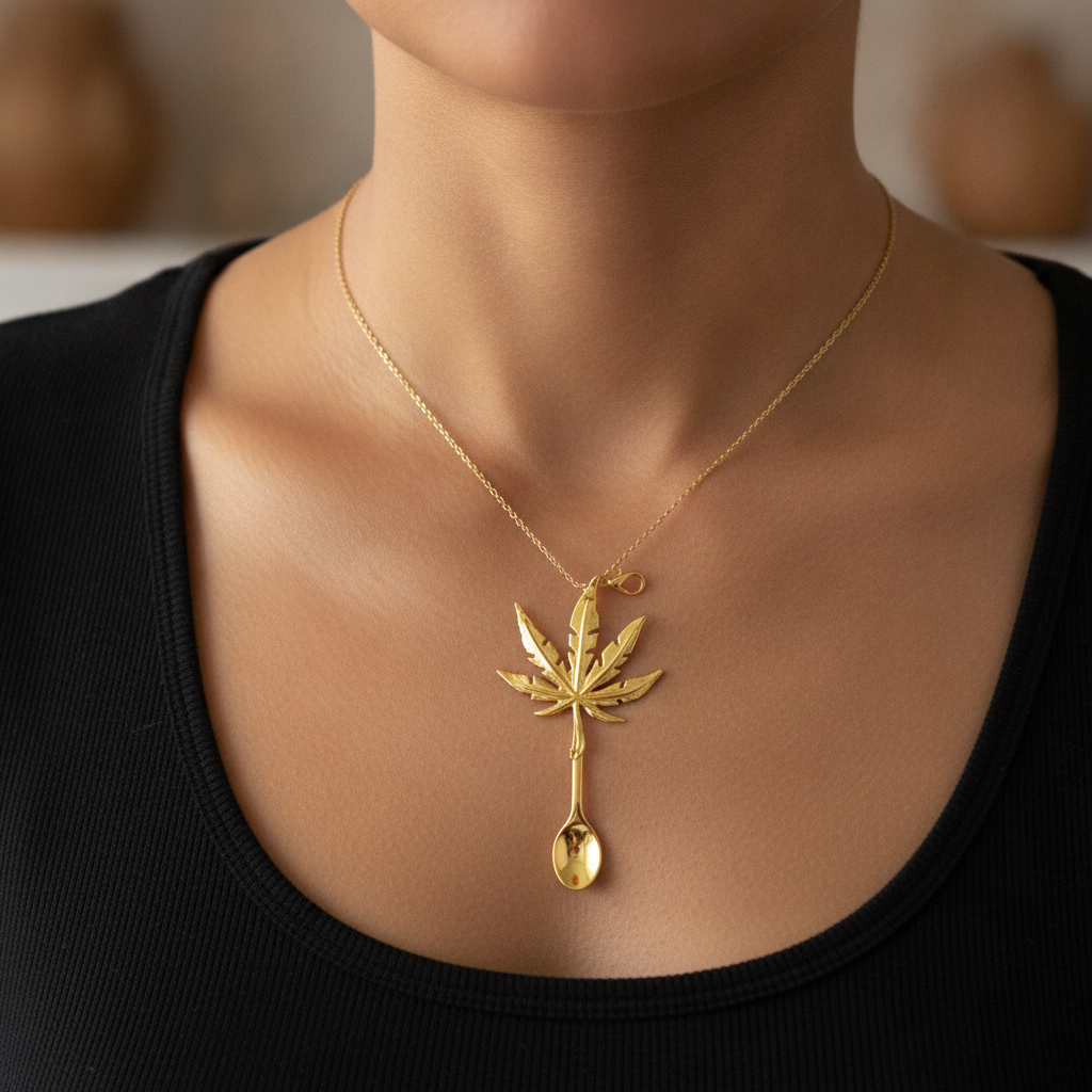 I Got 5 On It Spoon Pendant - Lifestyle