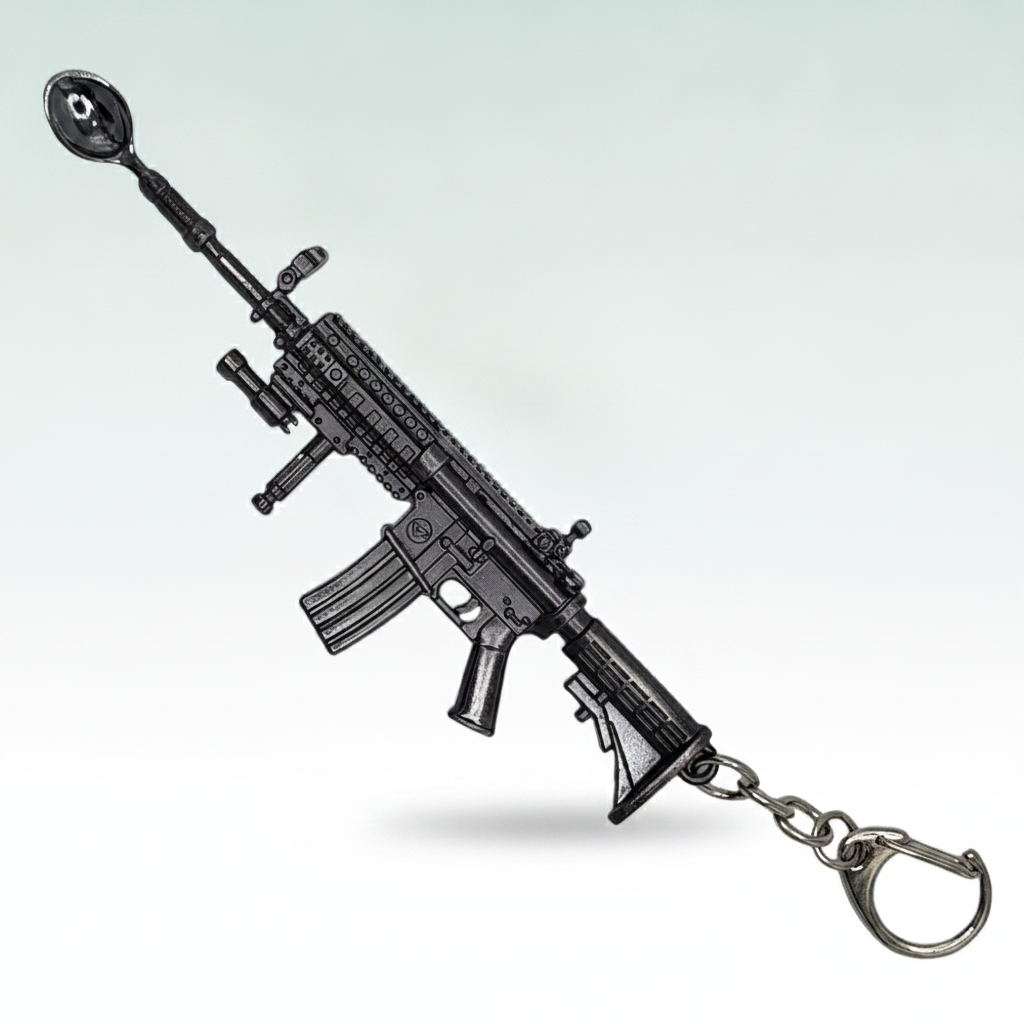 M4A1 Steel Micro-Spoon Pendant - Hero