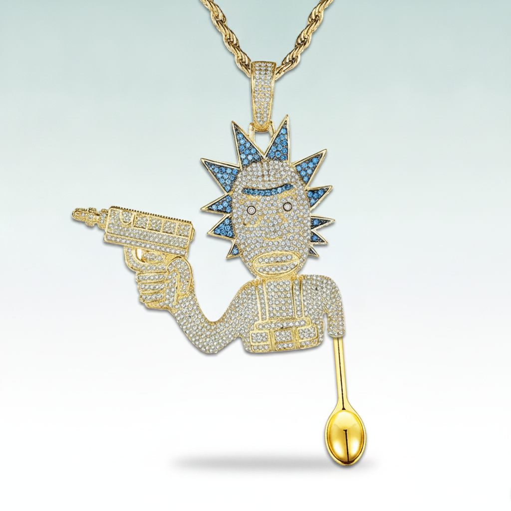 Mad Science Adventure Spoon Pendant - Hero
