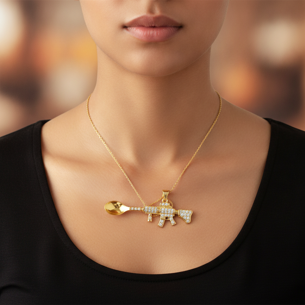 Silence M4A1 Micro-Spoon Pendant - Lifestyle