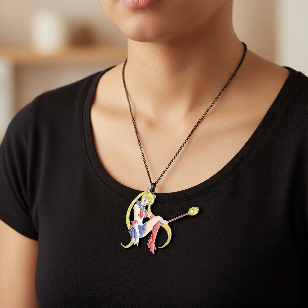 Moon Princess Spoon Pendant - Lifestyle
