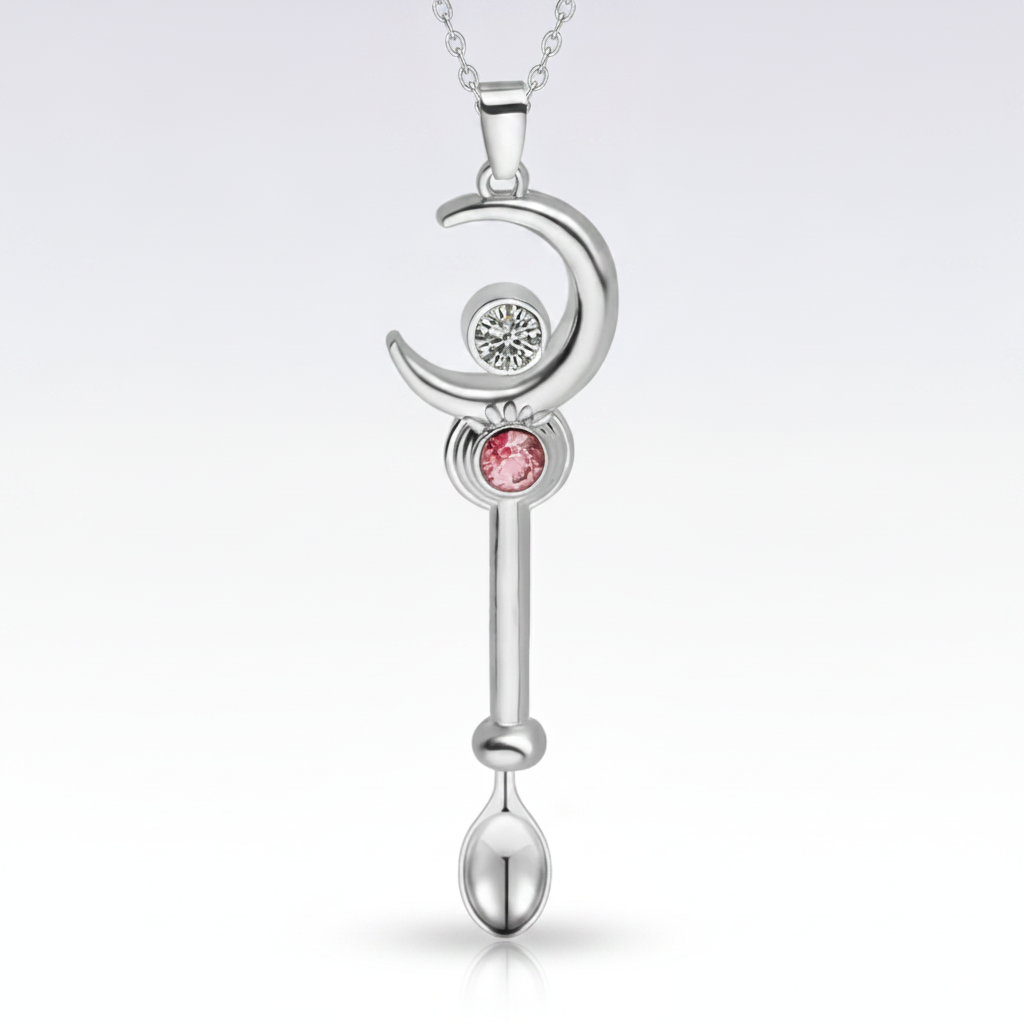 Moon Stick Spoon Necklace - Hero