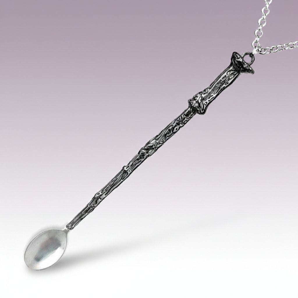 Potter Wand Spoon Necklace - Hero