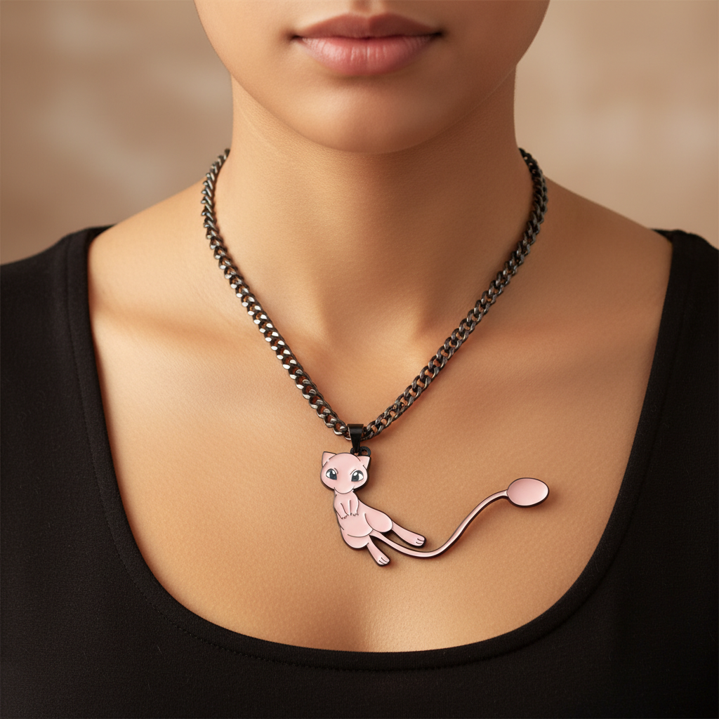 Mystical Cat Spoon Pendant - Lifestyle