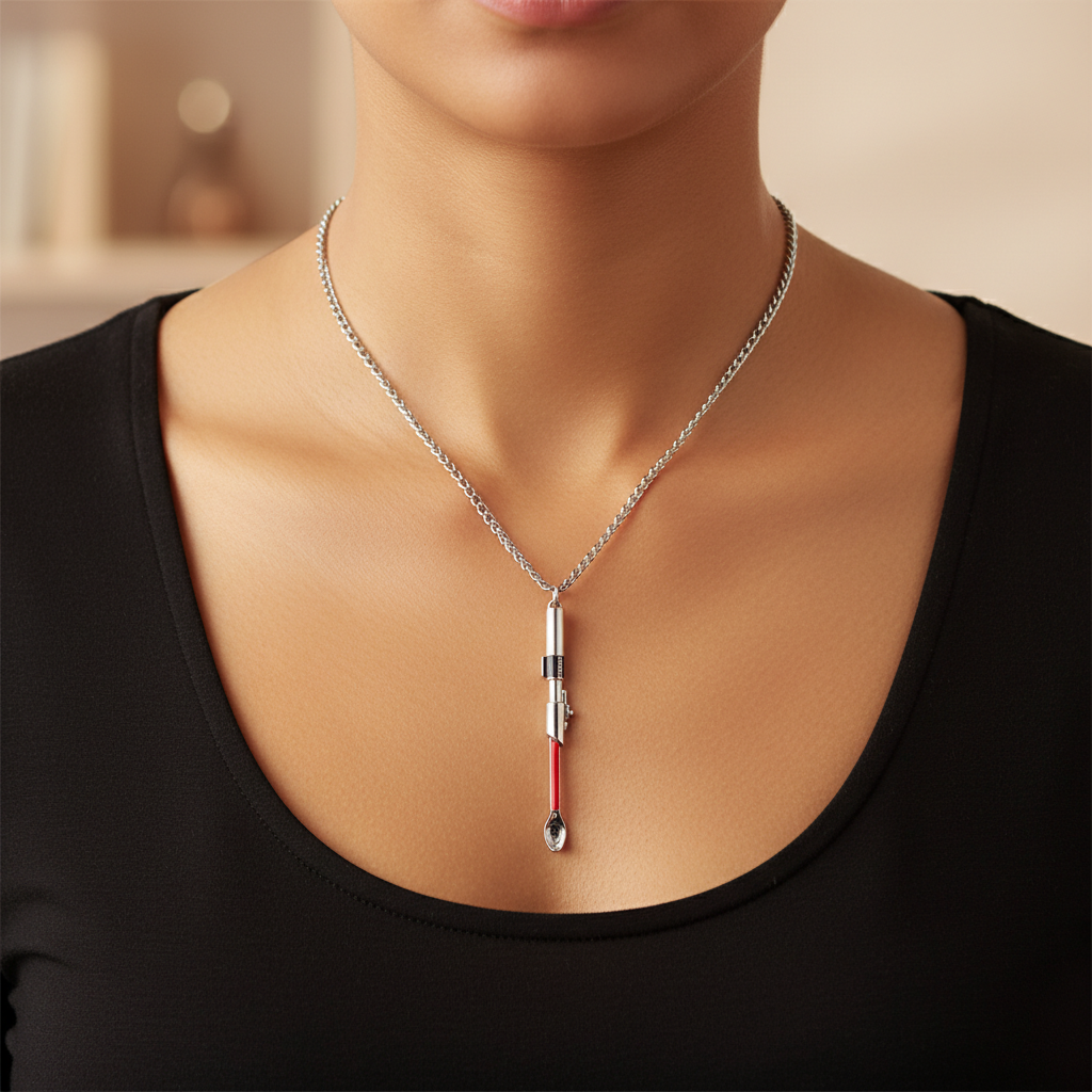 Saber Mini Glowing Spoon Pendant - Lifestyle