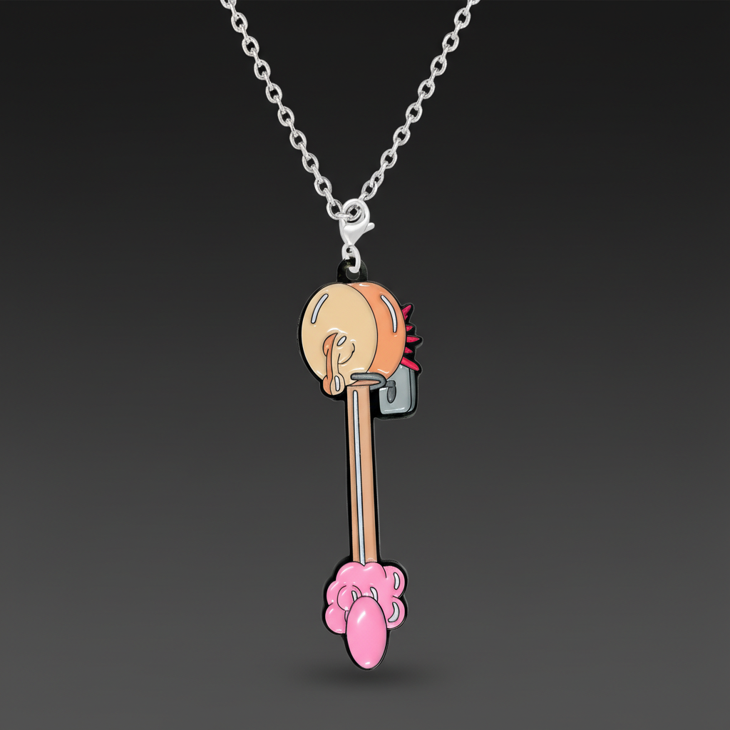 Shloopy Spoon Pendant - Closeup