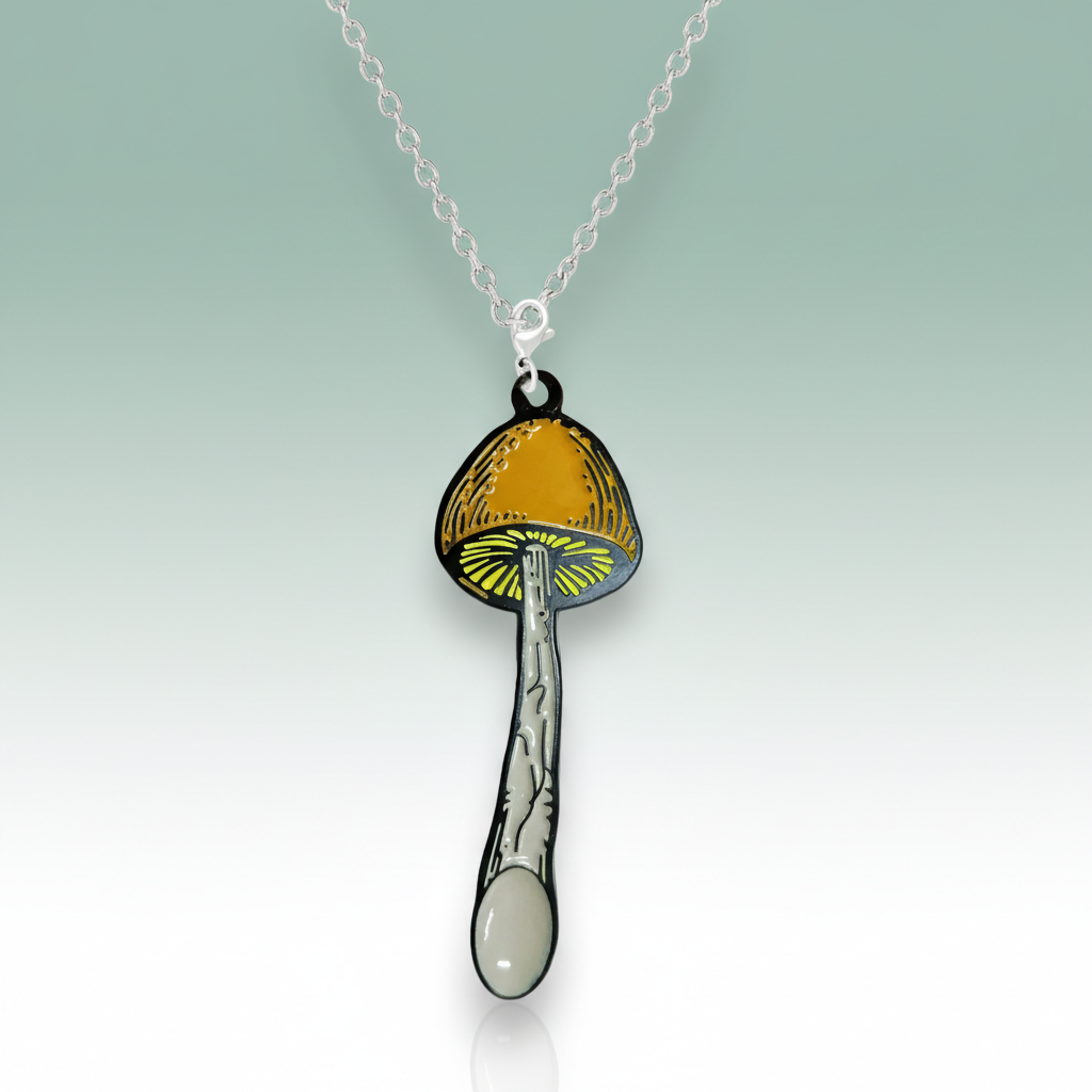 Shroom Spoon Pendant - Hero