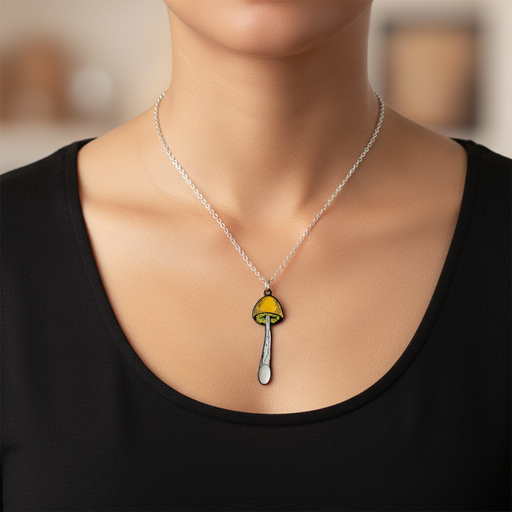Shroom Spoon Pendant - Lifestyle