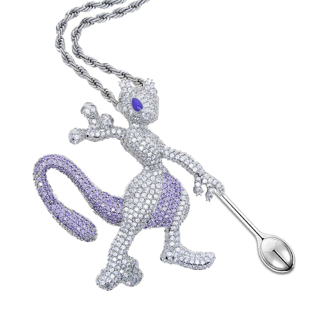 Diamond Psychic-Type Premium Spoon Pendant (Limited Edition) Silver